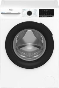 Lavatrice Beko AMBMWU4841B 8kg, Classe A, 1400 giri, Display Touch, funzione a vapore e tecnologia EnergySpin