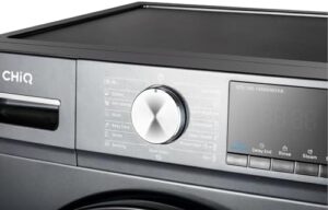 CHiQ CFL10-14586IM3XA, lavatrice a carica frontale da 10kg, motore inverter, ottimizzazione spazio, alta velocità centrifuga, design compatto