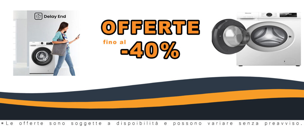 Lavatrice Hisense WFQP9014EVM a carica frontale, 9 kg, 1200 rpm, con funzione vapore e display LED