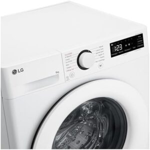 Lavatrice LG F4R5009TSWW 9kg con tecnologia AI DD, classe A-10%, 1400 giri, TurboWash e funzione vapore