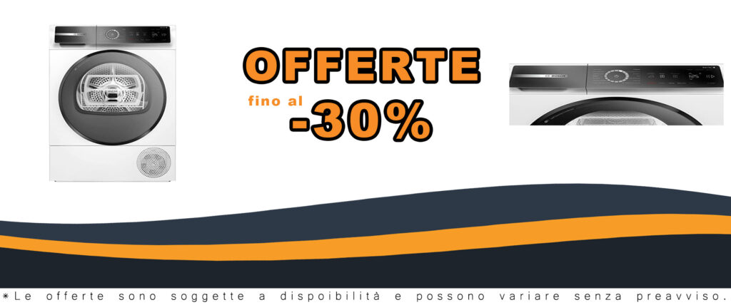 Asciugatrice Bosch WQB245B0IT Serie 8, con capacità da 9 kg e condensatore autopulente
