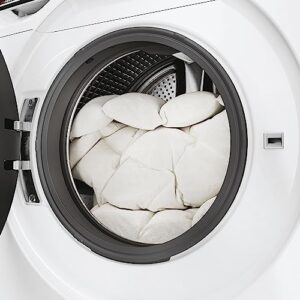 Hoover H-WASH&DRY 700 Lavasciuga 10+6 Kg, carica frontale, classe A/D, 1600 giri, con Wi-Fi e Steam Care Pro