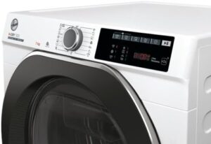 Hoover ND4 H7A2TCBEX-S Asciugatrice 7 Kg Slim Pompa di Calore Wi-Fi Classe Energetica A++ con Wi-Fi integrato e pompa di calore