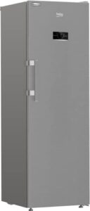 Frigorifero BEKO - B5RMLNE444HX in inox, con display touch e tecnologia Total NO FROST, 381 litri di capacità.