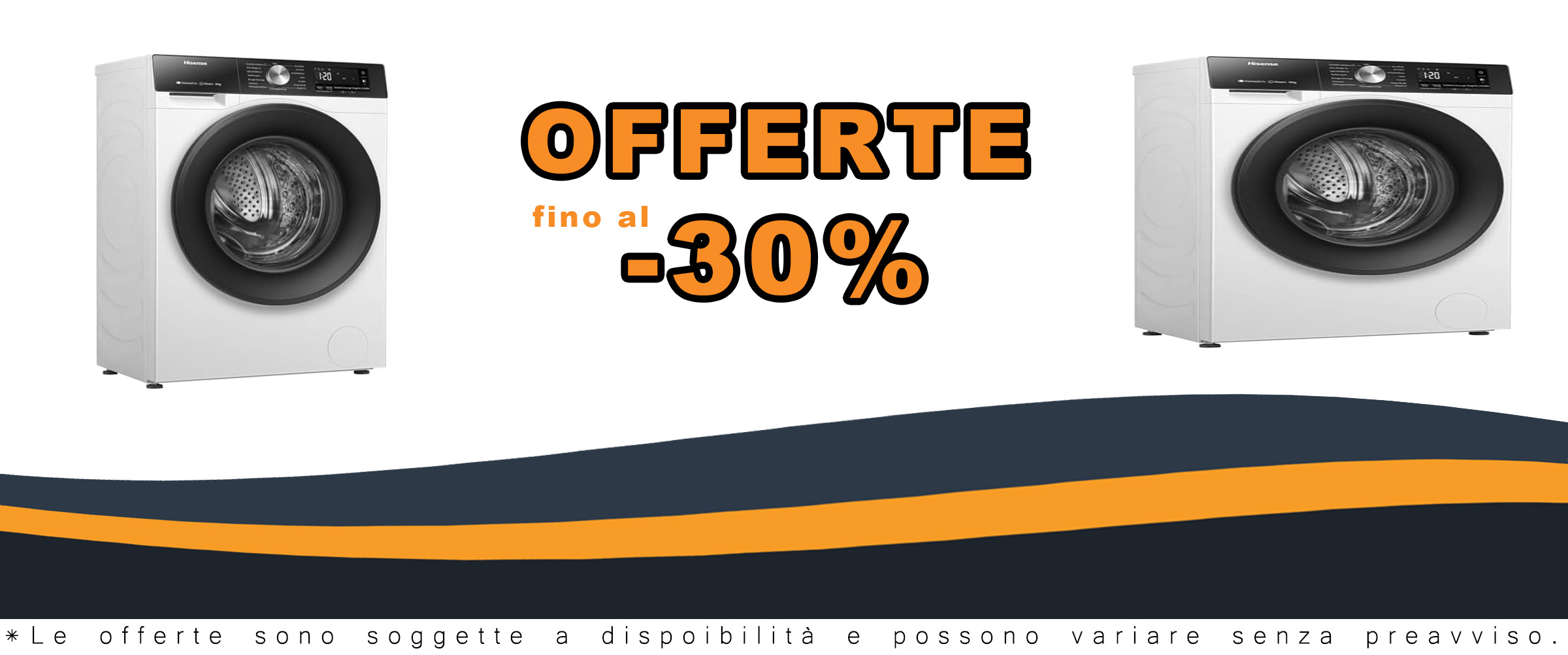 Hisense WF3S1043BW3, lavatrice a vapore bianca con WiFi, 10,5 kg, lavaggio rapido e funzione PureJet