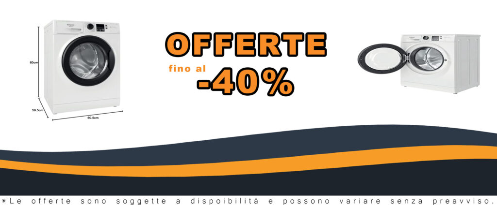 Lavatrice Hotpoint NF1045WK IT a carica frontale, 10 kg, ideale per famiglie numerose
