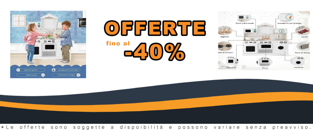 COSTWAY Cucina Giocattolo per Bambini, un gioco educativo con forno, microonde, lavatrice e piano cottura