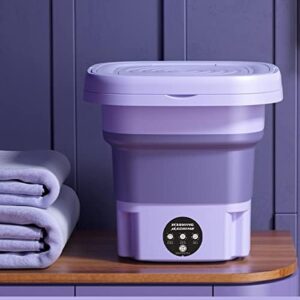 Mini lavatrice portatile piccola rondella per vestiti del bambino, biancheria intima, piccola rondella pieghevole