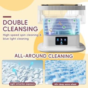 Lavatrice portatile, 12 l, mini lavatrice pieghevole compatta con centrifuga, piccola Lavadora Portatil per biancheria intima, vestiti per bambini, calzini o piccoli ltem, dormitorio, appartamenti,