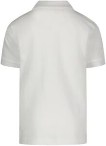 Tommy Hilfiger Polo Ivy Manica Corta Bambino, Bianco brillante classico, 8-10