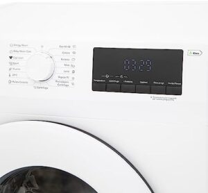 Daya Lavatrice DHLB8014V, Motore Inverter, Programmi Vapore, 8 kg, 1400 giri/minuto, Classe Energetica A, Display LCD, 15 Programmi, Funzione Pausa e Aggiungi, Esclusione Centrifuga