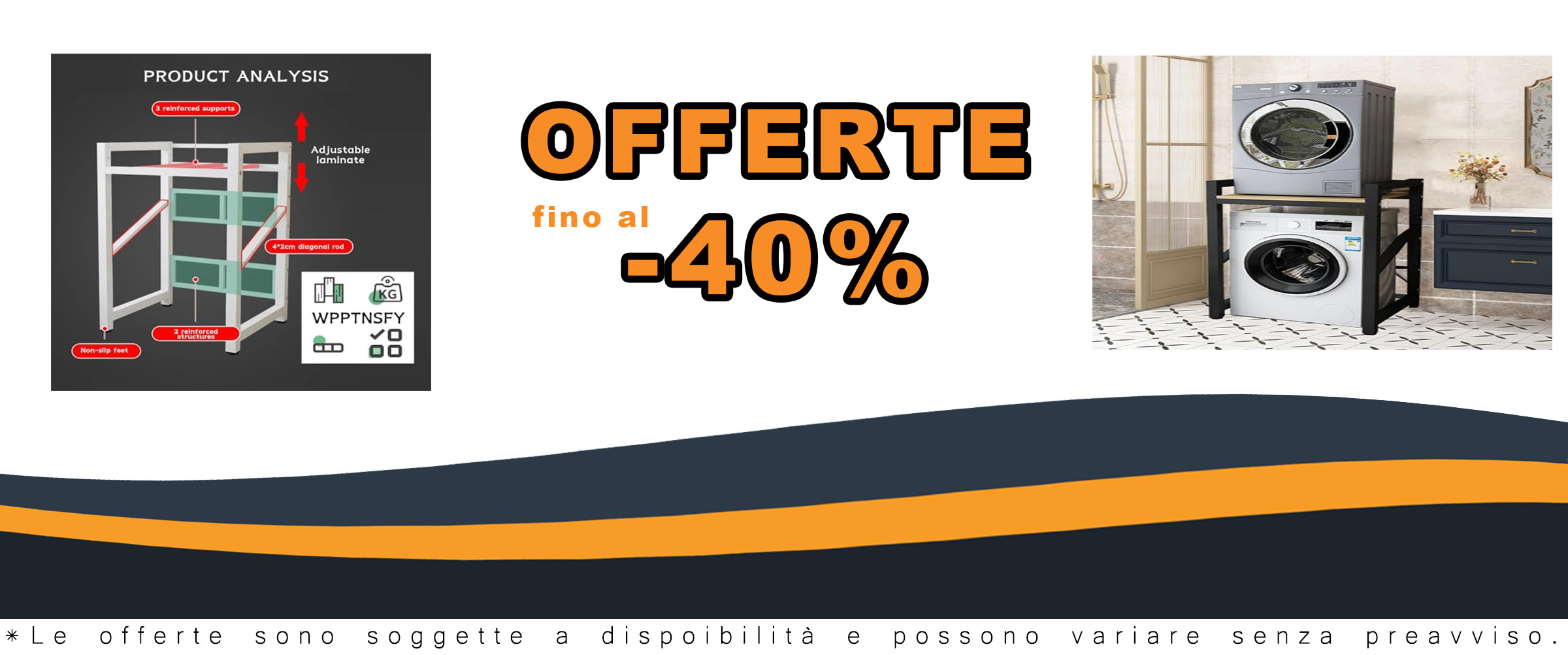 WPPTNSFY Mobile per Lavatrice, Ripiano della Lavatrice, Scaffale sopra la Lavatrice, Kit Impilabile per Lavatrice e Asciugatrice, Ripiano per Lavatrice a Tamburo, 3 Regolabili in Altezza (Bianco)