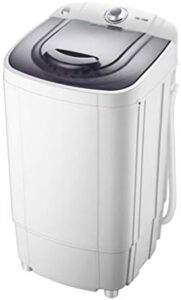 Lavatrici Lavatrice a Vasca Singola di Grande capacità da 9,8 kg, Livello dell'Acqua Regolabile, lavabiancheria compatta/centrifuga, per dormitori da Campeggio Domestici Tour con Guida autonoma (C