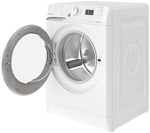 Indesit BWA 81285X W IT - Lavatrice 8kg Libera Installazione, Carica Frontale. Centrifuga 1200 Giri Al Minuto - Larghezza 59,5cm, Profondità 63,0cm, Altezza 84,5cm, Classe Energetica B