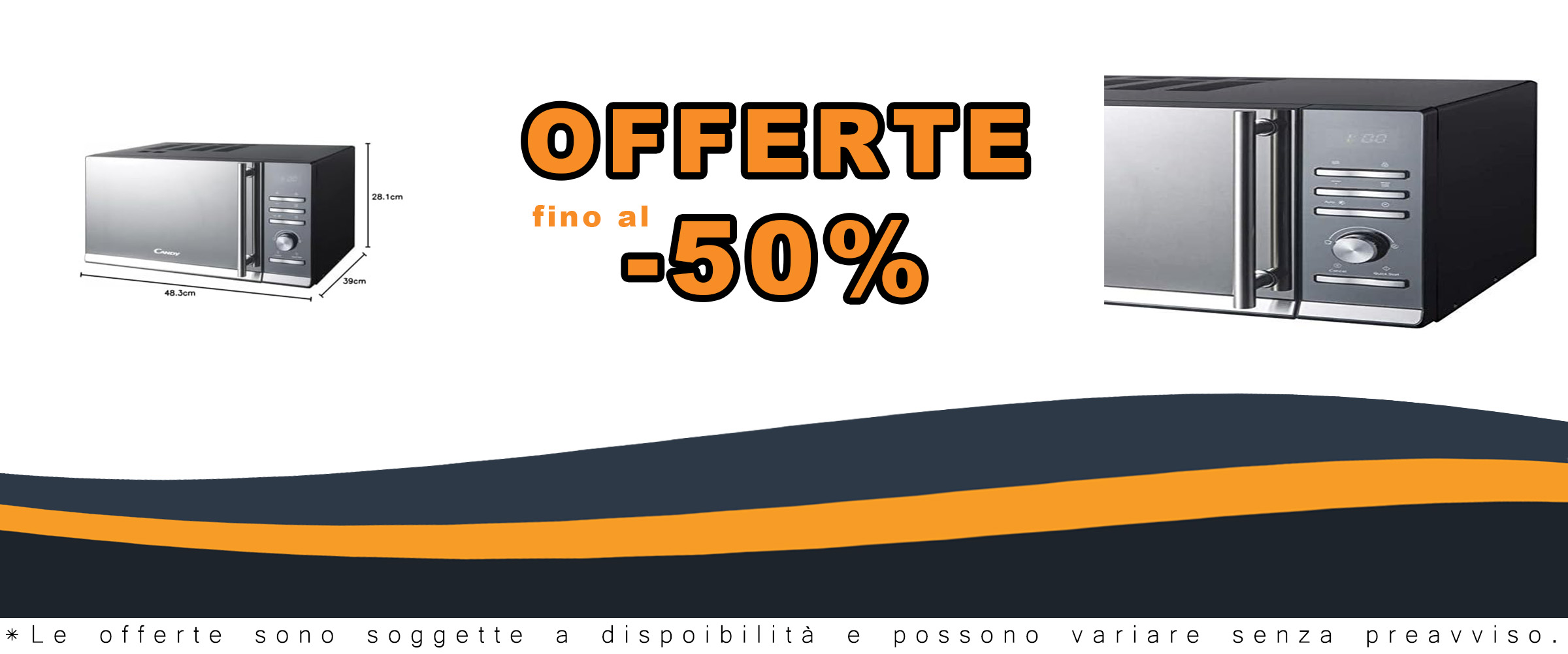 Candy CMGE23BS Forno a Microonde con Grill, 23 Litri, 900W, Piatto girevole diametro 245 mm, 6 Livelli di Potenza, Libera Installazione, 48.3x 39x28.1 cm, Nero
