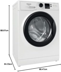 Hotpoint-Ariston Carica frontale, Lavatrice da 10 Kg, Classe A+++, 1400 giri, Vapore