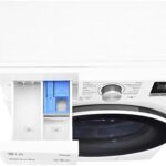 LG F4WV509N0E Lavatrice a Carica Frontale 9 Kg, 1400 Giri/min, Wi-Fi, Intelligenza Artificiale AI DD, Turbo Wash, Motore Inverter Direct Drive, Oblò in Vetro Temperato, 60x85x56.5 cm - Bianco