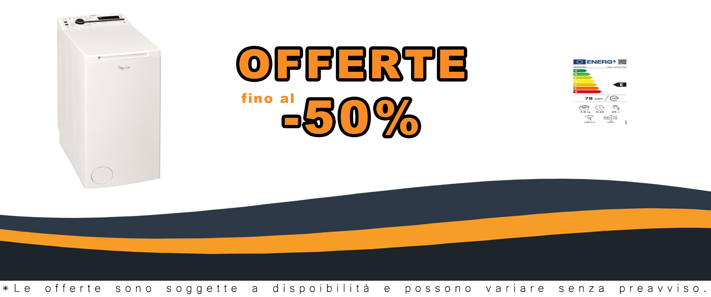 Whirlpool lavatrice top 40cm 7kg e bianco tdlr72223ssfrn