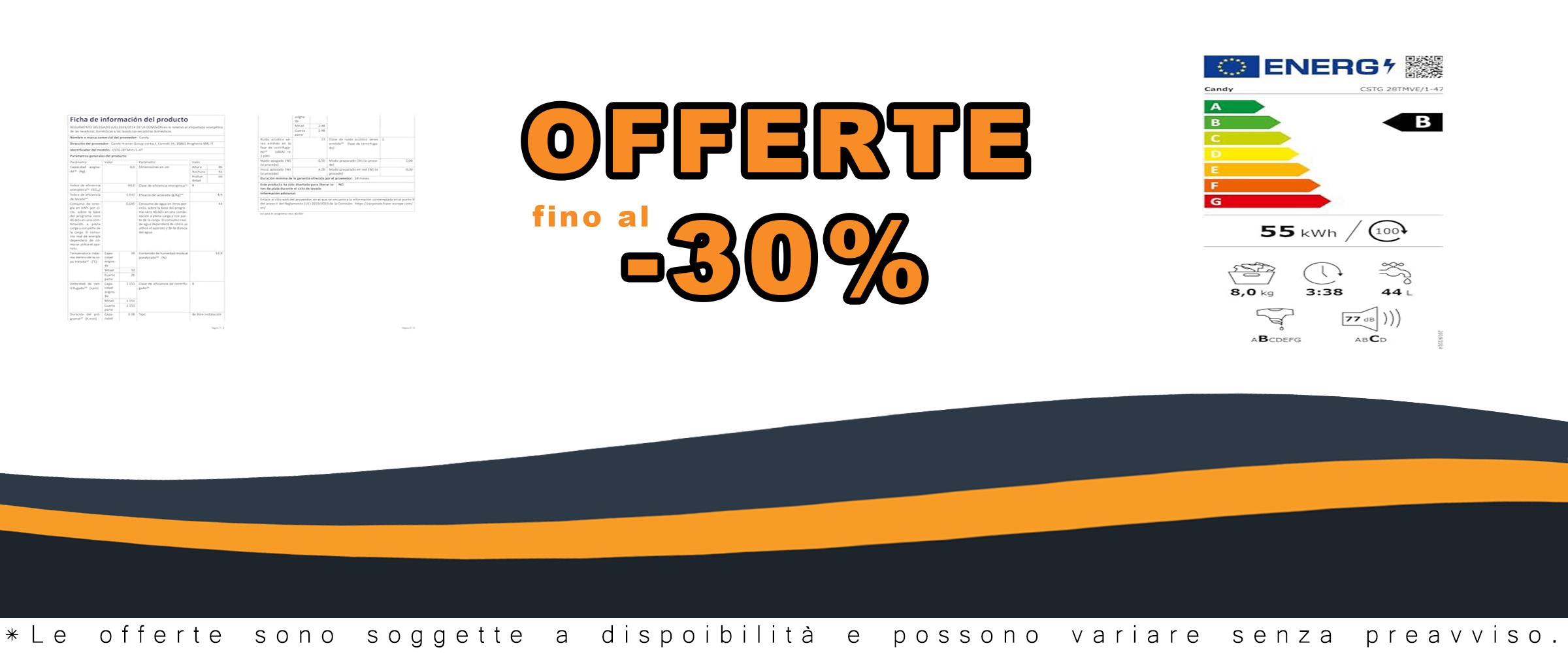Lavatrice superiore, CSTG 28TMVE/1-47, 8kg, 1200 giri, programmi rapidi, Classe B