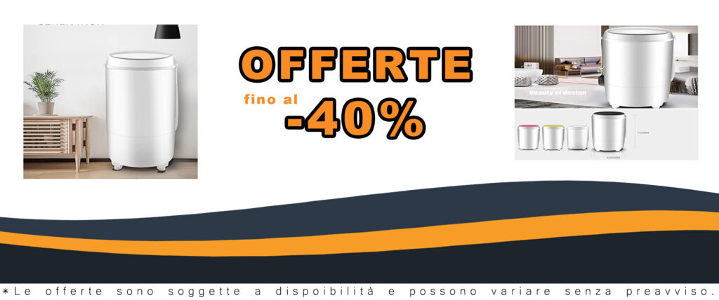 Lavatrici Lavatrice Portatile da Campeggio, Mini-Lavatrice 220V, Asciugatrice Centrifuga, Grande capacità 10KG, Antibatterico Luce Blu UV, 180W, Risparmio Energetico/Acqua, Timer, Funzionamento Facile