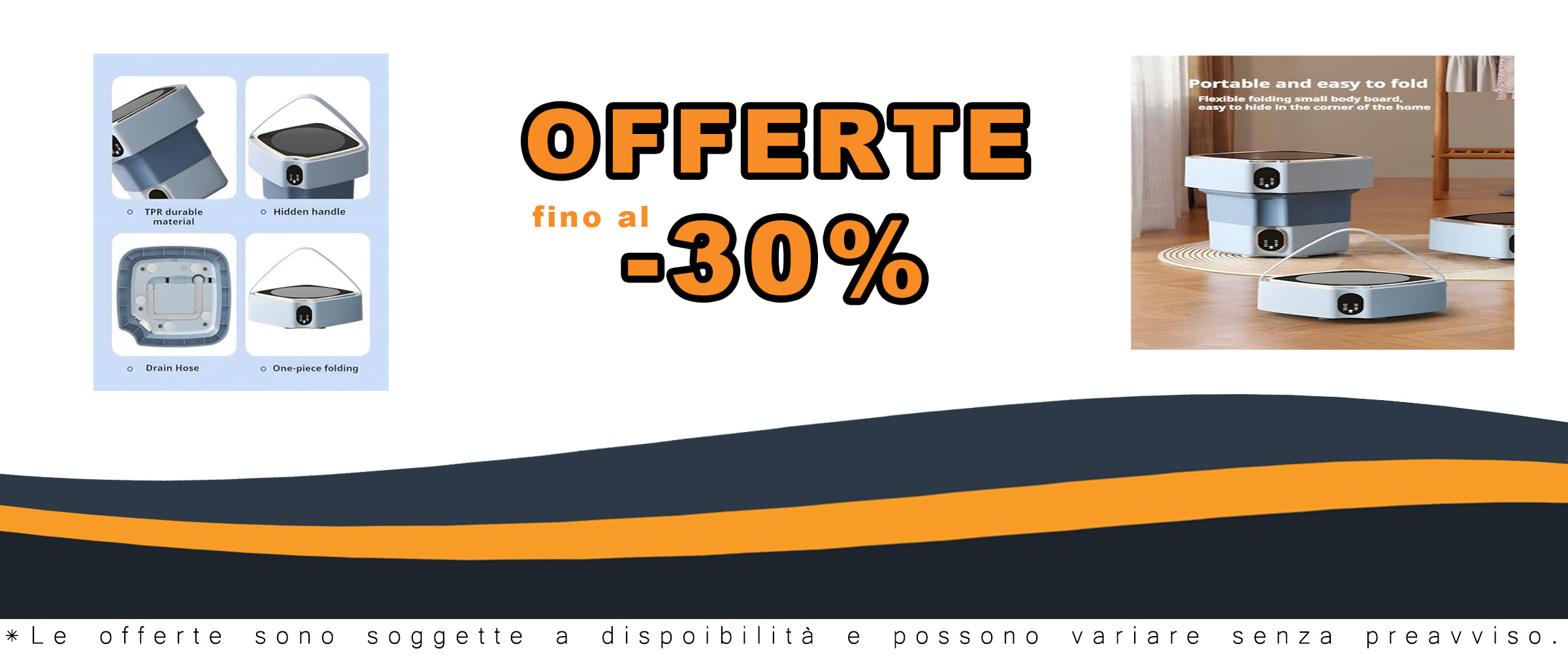 Lavatrice portatile, mini lavatrice pieghevole da 12 litri, biancheria intima per la pulizia profonda, vestiti per bambini e altri piccoli vestiti, adatta per appartamenti, dormitori, campeggio,