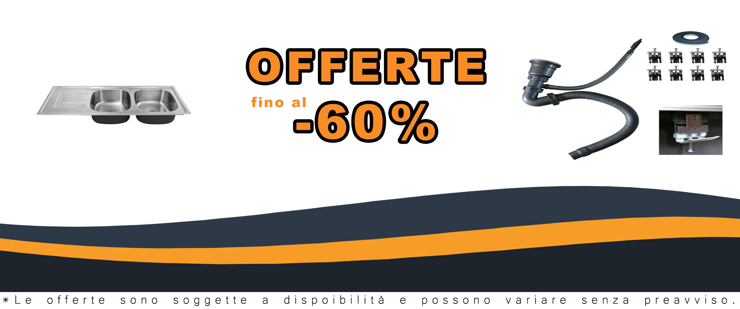 Omeere, 1x lavello da cucina, in acciaio inox 304, spessore del materiale 0,8 mm, lavello, lavello, lavello da incasso, rettangolare, 2 vasche 116 x 50 (ripiano per lavello a sinistra)