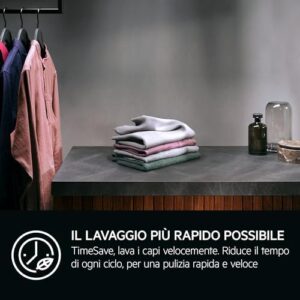AEG Serie 6000 Lavatrice a Carica Dall'alto, 6 kg, LTR6G62D, Classe D, Tecnologia ProSense, Opzione SoftPlus, Programma Eco TimeSave, 850x400x620 mm, Bianco
