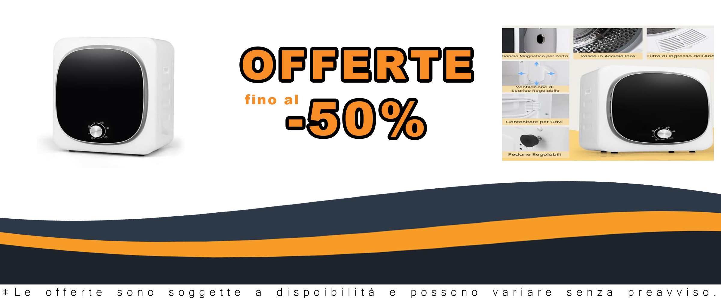 COSTWAY 800W Asciugatrice Portatile, Asciugatrice Compatta con 5 Modalità di Asciugatura, Tamburo in Acciaio Inox, Capacità 5 kg, Ideale per Casa Appartamento, 48x40x56 cm (Stile 2)