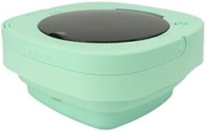 Lavatrice portatile, mini lavatrice pieghevole da 6,5 l, con tubo dell'acqua, lavaggio profondo e rondella a secco centrifugata per dormitorio, campeggio, camper e lavanderia da viaggio (spina