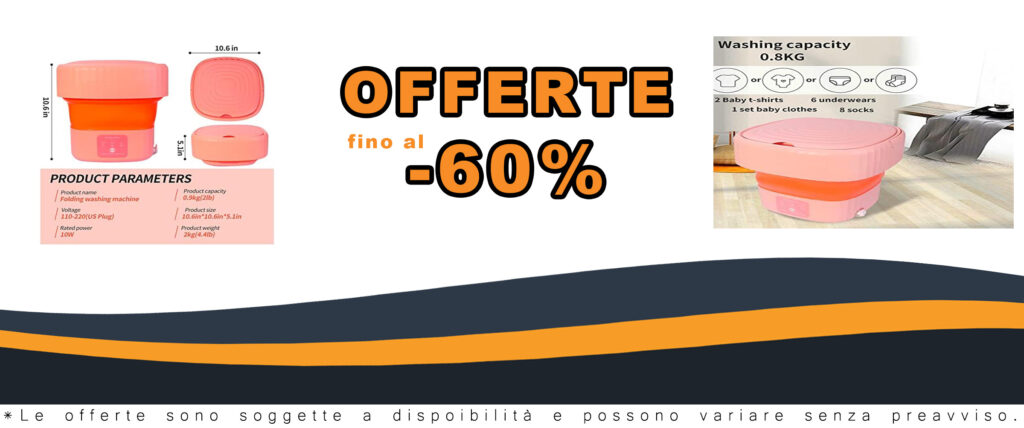 Lavatrice portatile, mini lavatrice pieghevole e centrifuga, piccola rondella per vestiti del bambino, biancheria intima o piccoli oggetti, appartamento, dormitorio, campeggio, lavanderia da viaggio