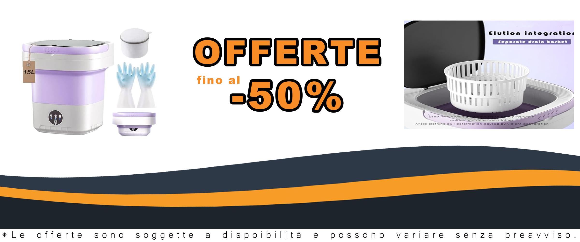 Lavatrice portatile da 13 litri con 3 modalità di pulizia, cestello rimovibile centrifuga, design pieghevole, include borsa per la biancheria e guanti, TPE e silicone alimentare per viaggi,
