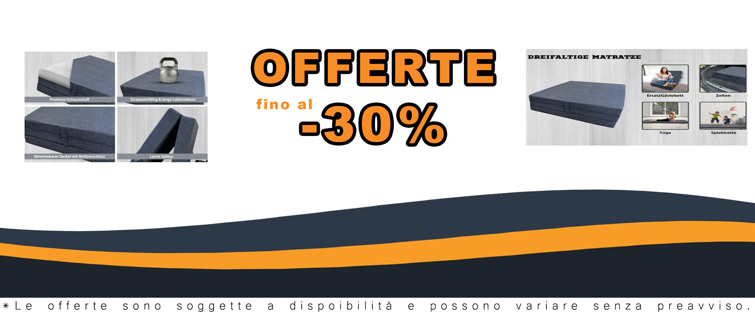 IGH LIVING - Materasso pieghevole da viaggio, 3 pezzi, per ospite, pieghevole, campeggio, sgabello, seduta, rivestimento lavabile in lavatrice (grigio, 195 x 80 x 10 cm)