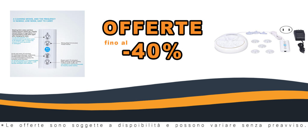 Mini Lavatrice Portatile, Lavatrice A Turbina da 120 W, 4 Modalità di Lavaggio, Lavatrici con Interruttore di Protezione perdite, Adatto per Viaggi, Campeggio, Dormitorio, Familiare(Unione Europea)