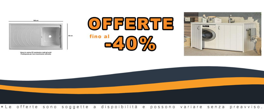 Negrari 5008PAM Mobile Coprilavatrice e Lavatoio Reversibile, Resina da Esterno, Bianco