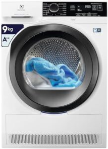 Electrolux PerfectCare 800 Asciugatrice 9Kg, EW8HB292, Classe A++, Pompa di Calore, Tecnologia DelicateCare, Ciclo Hygiene, 850x596x638 mm, Bianco