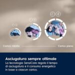 Electrolux Asciugatrice 600 GentleCare 8 kg EW6HA282G, Classe A++, Tecnologia SensiCare e MixCare per Cotoni e Sintetici, Programma Lenzuola XL, Antipiega, Pompa di Calore, 850x596x638mm
