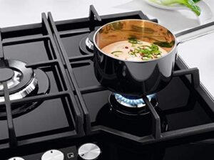 Electrolux EGG7536K Piano Cottura Gas on Glass, GOG line 75 cm, Nero