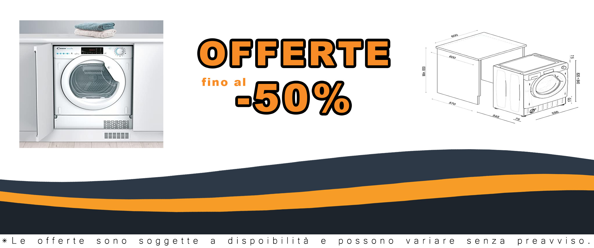 Candy Smart Pro Asciugatrice 7 Kg da Incasso, Pompa di Calore, Classe A+, Wi-Fi e BLE, Controllo da Remoto, Avvio Programmabile, Programma Stiro Facile, 60 x 46,5 x 85 cm, Bianca - BCTD H7A1TE-S