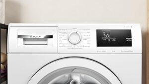 Bosch Elettrodomestici WAN24008II Serie 4 Lavatrice a carica frontale, capacità 8 kg, 1200 rpm, Iron Assist, Funzione Aggiungi bucato, SpeedPerfect, 60 cm
