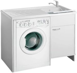 Negrari AM9008K, Resina, Bianco, 109 x 60 x 89