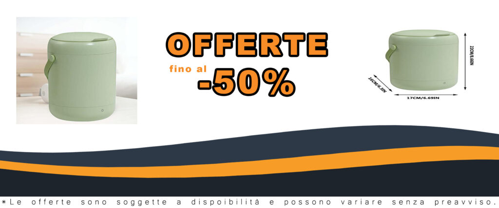 Samnuerly Mini Lavatrice Elettrica Automatica Portatile 2.8L
