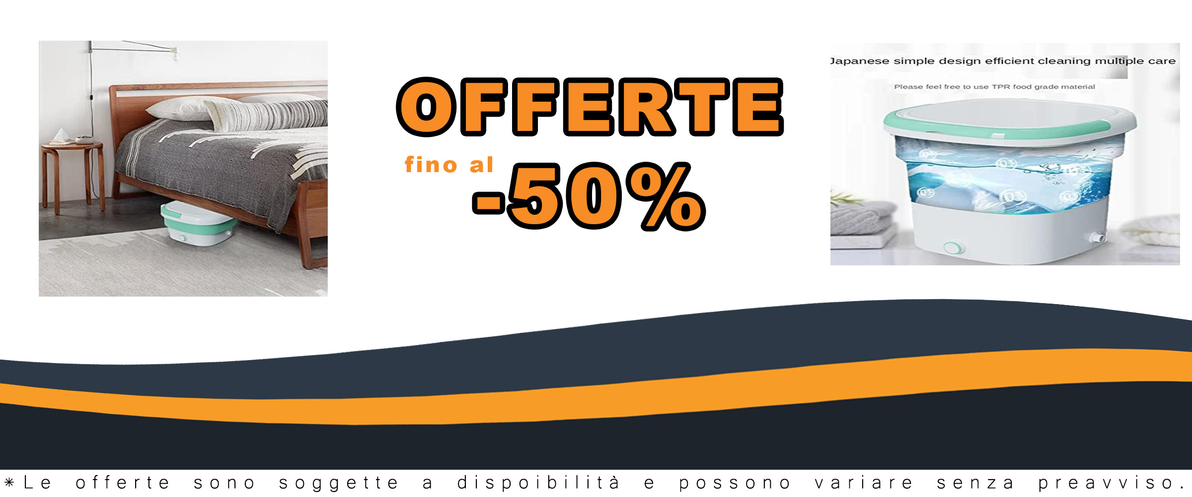 Lavatrice Piccola Portatile Pieghevole 1.8kg per campeggio, dormitori e appartamenti  