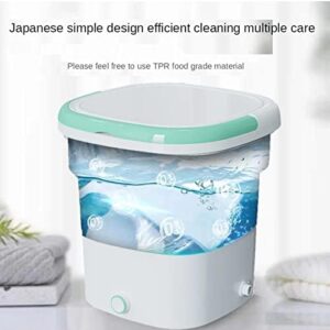 PanHuiWen Mini Lavatrice Portatile, ideale per dormitori, campeggio e viaggi, compatta e facile da usare