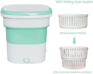 PanHuiWen Mini Lavatrice Centrifuga Pieghevole 1.8kg