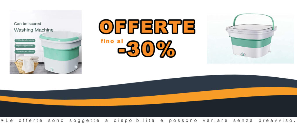 Mini lavatrice pieghevole 1.8kg per campeggio e viaggi d'affari
