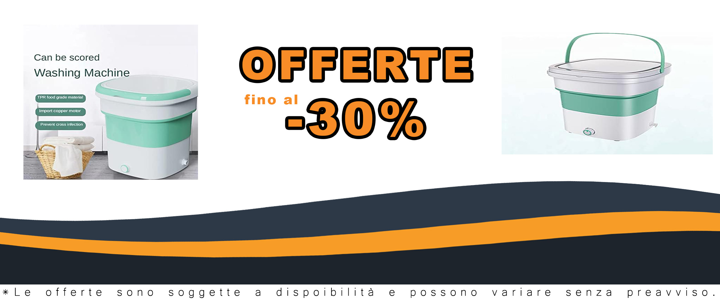 Mini lavatrice pieghevole 1.8kg per campeggio e viaggi d'affari
