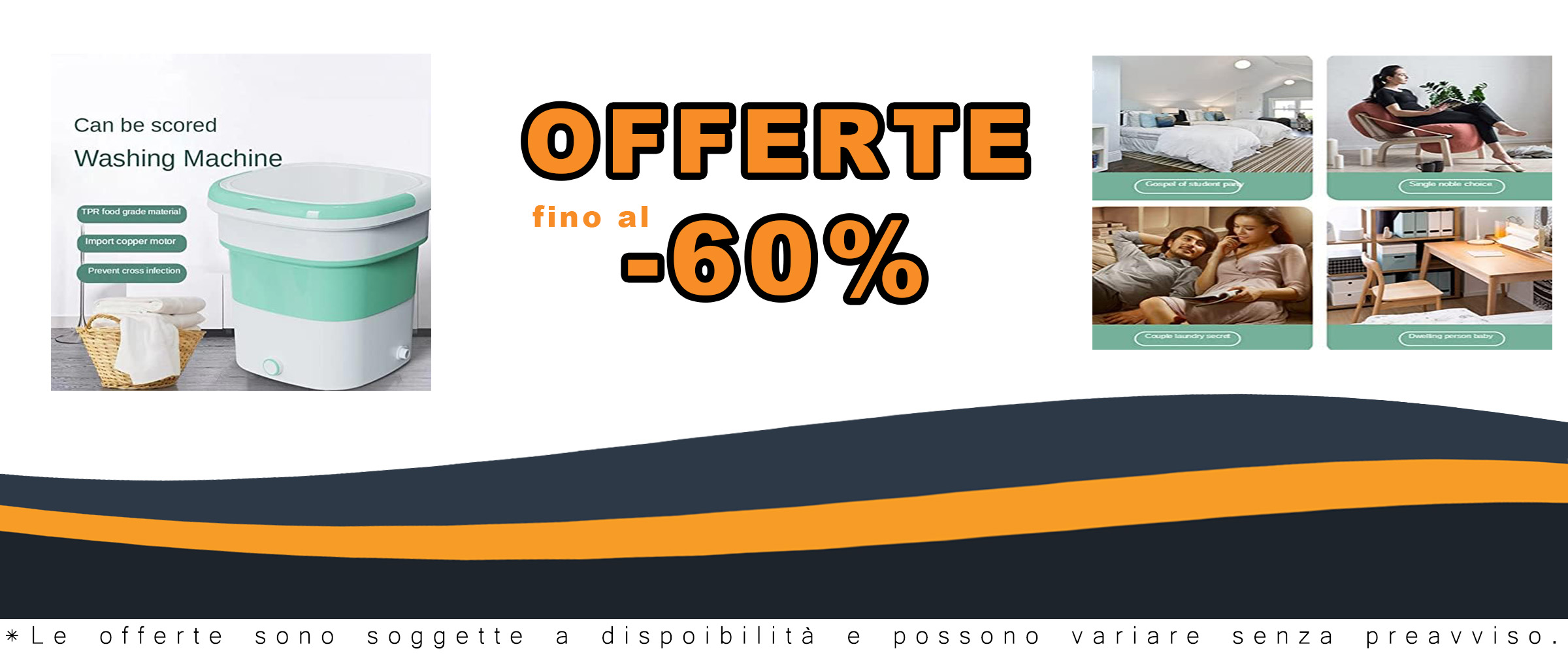 PanHuiWen Mini Lavatrice Pieghevole 1.8kg, ideale per campeggio e viaggi, con centrifuga e design compatto.