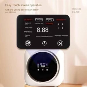 Piccola Lavatrice Automatica da 3,5 Litri con asciugatrice portatile, ideale per piccoli spazi  