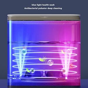 Lavatrice Portatile PanHuiWen 4.5L con tecnologia antibatterica a luce blu e funzione di asciugatura