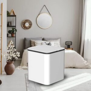 PanHuiWen Mini Lavatrice Portatile in uso, compatta e funzionale, con luce blu antibatterica  